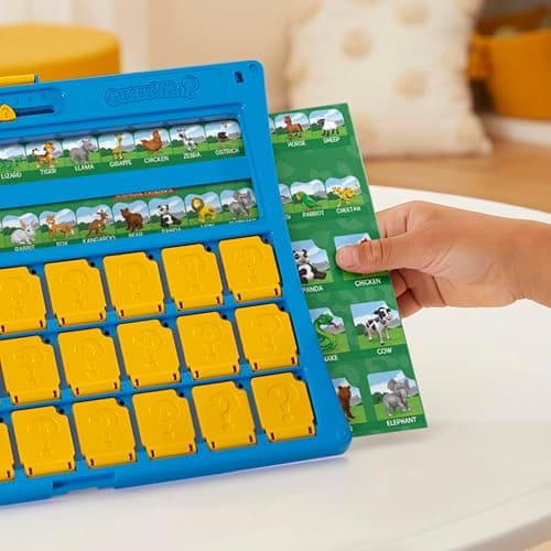 Hasbro Gaming Guess Who? Animal Friends Game | 2 Double-Sided Animal Sheets | 2-Player Board Games for Kids | Back to School Gifts | Ages 6+ (Amazon Exclusive) thumbnail 2