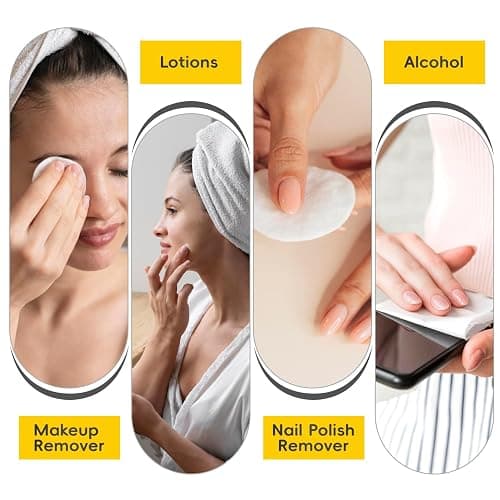 ffresiss Acetone Pump Dispenser with Transparent Lid, Alcohol Dispenser Push Down Metal Pump Glass Bottle, Nail Polish Remover Liquid Pump Hand Pumping Rubbing Press Container 6oz Small Pump Bottle thumbnail 6