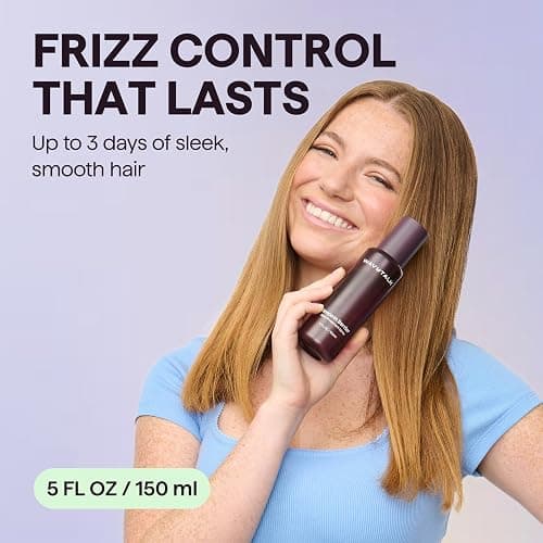 wavytalk Smooth Barrier Heat Protectant Spray for Hair, Thermal Protection Spray for All Hair Tools to Smooth&Hydrate, Up to 450℉ Protection, Damage Repair&Frizz Control, Lightweight Formula, 5 Fl Oz thumbnail 6