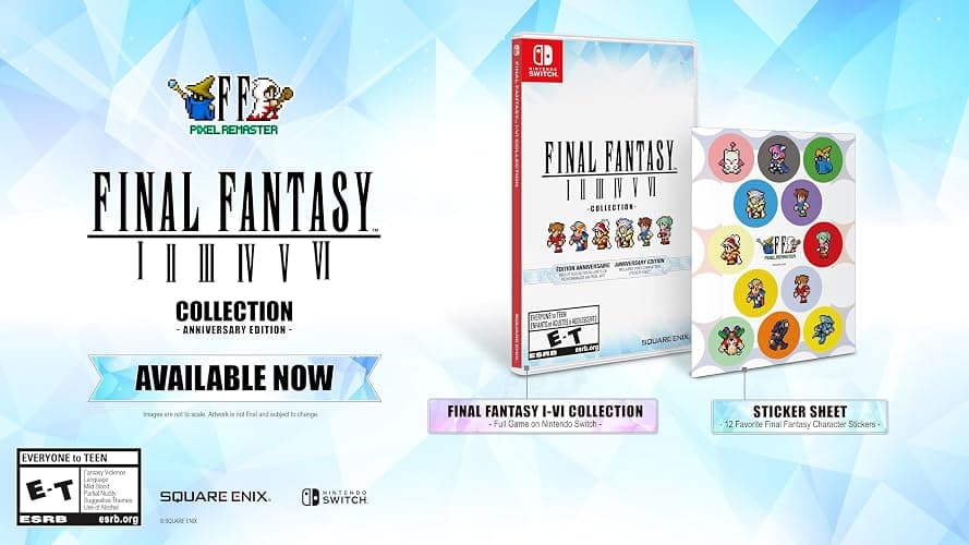 FINAL FANTASY I-VI Collection Anniversary Edition - 2024 (NSW) thumbnail 2