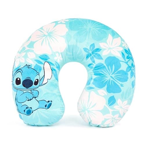 Jay Franco Disney Lilo & Stitch Kids Travel Set - 3 Piece Set Includes 40 x 50 Throw Blanket, Eye Mask, and Neck Pillow - Super Soft & Cozy Travel Accessories thumbnail 4