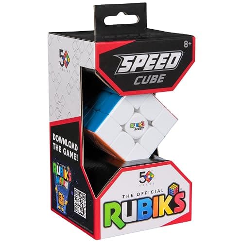 Rubik’s Cube, 3x3 Magnetic Speed Cube for Super Fast Solves, Twisting Fidget Toy, Challenging Brain Teaser & Sensory Puzzle for Adults, Teens, & Kids, for Ages 8 & Up thumbnail 8