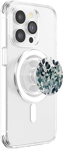 Eucalyptus Floral Flower Green Garden Pattern PopSockets PopGrip for MagSafe thumbnail 4