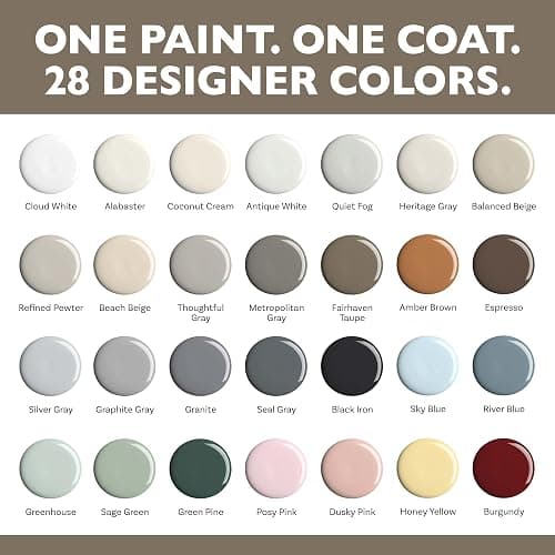 EVOLVE Tru Coat All-In-One Paint & Primer, Quart, Semi-Gloss Posy Pink – Interior/Exterior, One Coat Durable Multi-Surface Paint for Cabinets, Furniture, Walls & Doors thumbnail 5