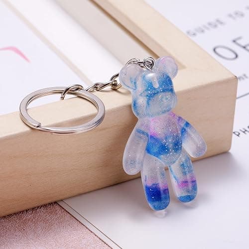 Aesnefe Pocket Worry Bear Hug, Anxiety Relief Keepsake, Mental Health Encouragement Gift, Emotional Support Token, Stress Comfort Gift for Teens & Adults, Light Blue thumbnail 5