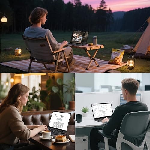 KAQIMOCI 15,6 Pouces Ordinateur Portable Core i3-8100Y, 16 Go RAM SSD 512 Go, PC Portable écran Full HD 1920 x 1080, Laptop avec Port USB 3.0 Type-C Mini HDMI Wi-FI Bluetooth 5.0 Pavé Numérique thumbnail 7