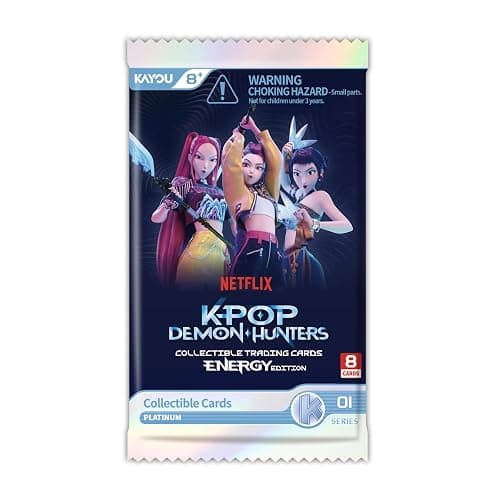 Kpop Demon Hunters Collectible Trading Cards Energy Edition thumbnail 4