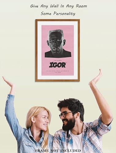 Christ-EZ IGOR - Hip-Hop/Rap Album Cover POSTER Cool Wall Decor Art Print posters for room aesthetic - Matte Poster Frameless Gift 11 x 17 inch(28cm x 43cm) thumbnail 9
