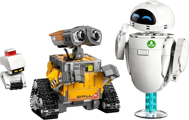 LEGO | Disney Pixar Wall-E y Eve - Kit de Maquetas para Adultos - Robots de Ladrillos con Figuras de M-O y HAL - Decoración para el Hogar - Regalo Coleccionable para Fans de la Película 43279 thumbnail 10