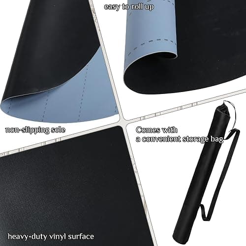 PullCrease Portable Dance Floor Smooth Ballet Floor Vinyl Dance Mat for Home Stage Studios Kids Adults Practice Improve thumbnail 3