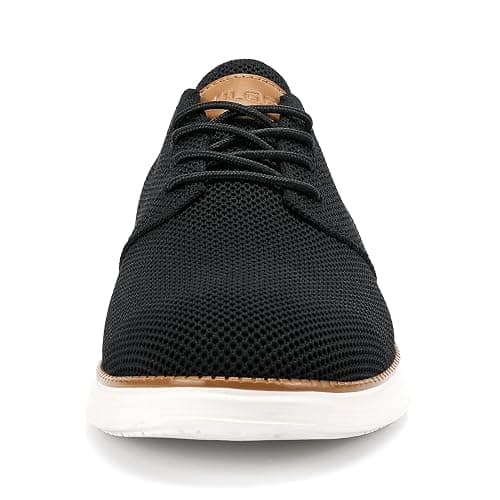 VILOCY Men's Fashion Dress Sneakers Casual Walking Shoes Business Oxfords Comfortable Breathable Lightweight Tennis thumbnail 4