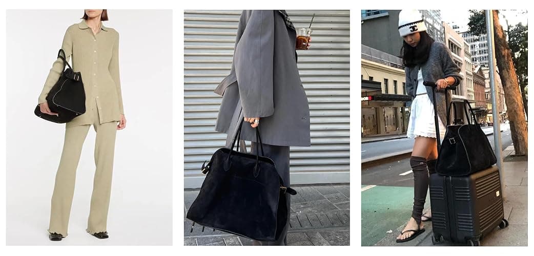 Soft Suede Satchels Bags for Women, Fashion Vintage Top-Handle Tote Bags,Large Capacity Casual Hobo Bag thumbnail 5
