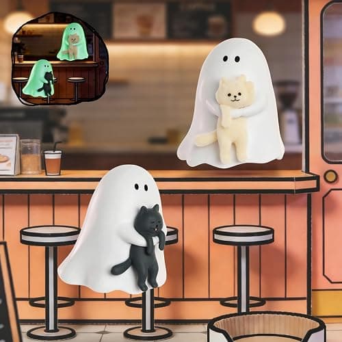 52TOYS Ghody - Behold My Cat Blind Box, Whole Set 9Pcs Collectible Toy Kawaii Action Figures Creative Gift Room Decor Desktop Decoration 1.85 Inch, Gift for Birthday Party thumbnail 7