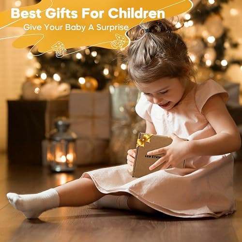 Coquimbo Mushroom Lights Room Cottagecore Decor: Christmas Stocking Stuffers Gifts for Teen Girls Boys, 10FT 30LED Fairy Lights Battery Operated Cute Mushroom Lamp Decorations for Bedroom Dorm Wedding thumbnail 3