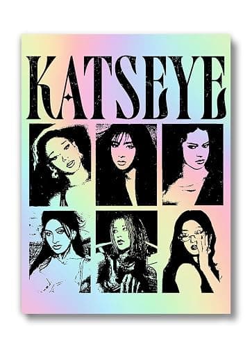 Katseye Poster (UNFRAMED 12 x 16) Kpop Group Music Singers Wall Art Teen Girl Room Wall Art Prints Bedroom Dorm - Image 1