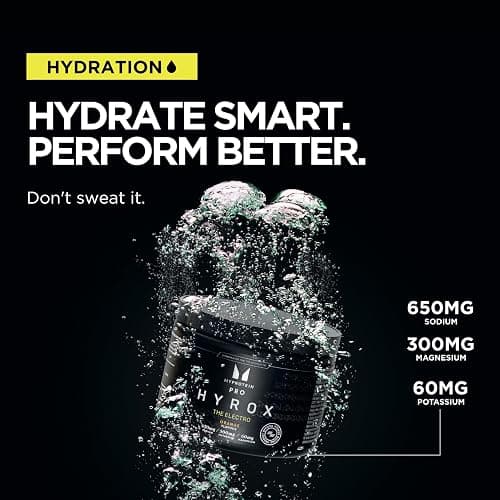 Myprotein PRO x HYROX The Electro | Advanced Electrolyte Watermelon Hydration Powder | 650mg Sodium & 300mg Potassium | Supports Hydration, Muscle Function & Recovery | Vegan-Friendly | 30 Servings thumbnail 2