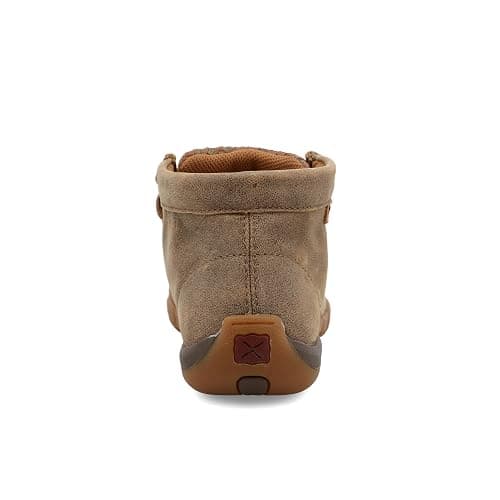 Twisted X Women's Original Chukka Driving Moc, Bomber - Bomber & Checkered Vamp - 8 thumbnail 3