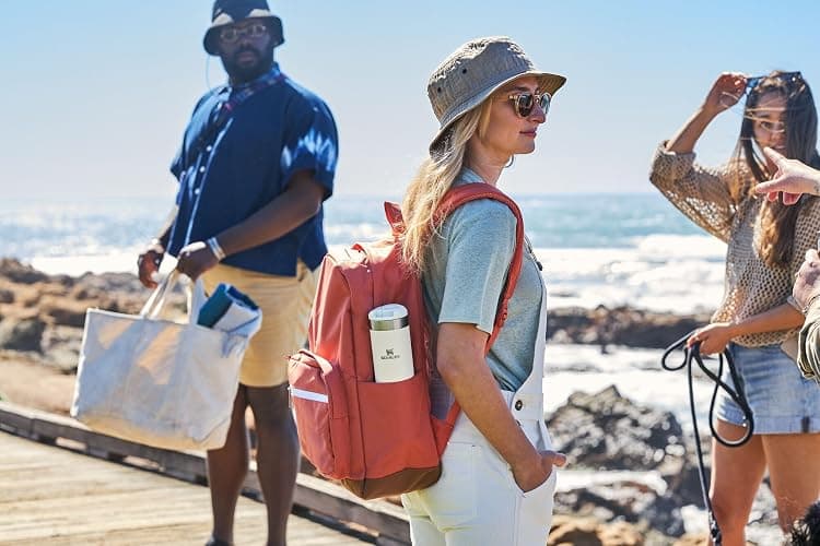 Stanley AeroLight Transit Bottle 20 oz | Locking Drink Through Lid | Leak Resistant Water Bottle or Coffee Travel Mug | Lightweight Insulated Stainless Steel | BPA-Free | Ash thumbnail 5