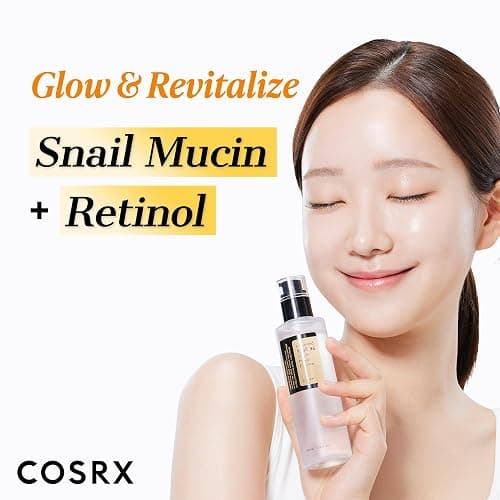 COSRX Snail 96% Mucin Power Essence 2ea & Retinol 0.1% Cream Mini Sample 1ea, Glass Skin Starter Set, Amazon Exclusive, Daily Hydrating & Firming Korean Skin Care Kit, Gift Set thumbnail 5