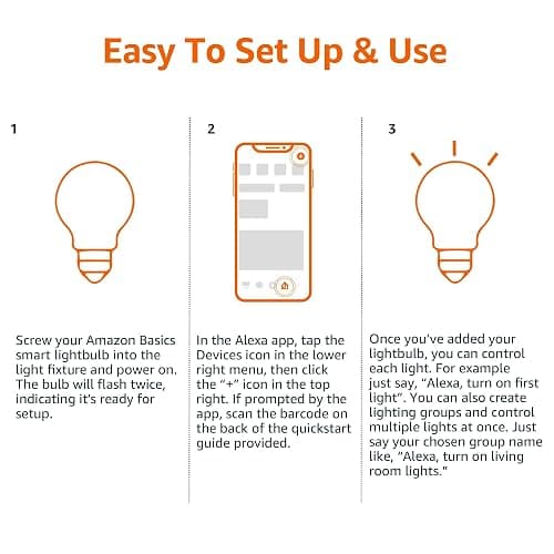 Echo Dot with Amazon Basics Smart Color Bulb thumbnail 4