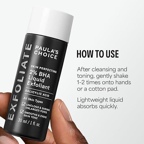 Paula's Choice SKIN PERFECTING 2% BHA Liquid Exfoliant with Salicylic Acid, Facial Polish for Enlarged Pores, Wrinkles & Fine Lines, Suitable for Blackhead-Prone Skin, Fragrance-Free thumbnail 7