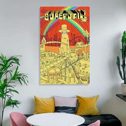 Dark Comedy TV Shows Superjail! Poster Artworks Canvas Poster Room Aesthetic Wall Art Prints Home Modern Decor Gifts Framed-unframed 08x12inch(20x30cm) thumbnail 6