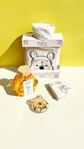 Winnie The Pooh Hot Water Bottle, Disney | Mad Beauty| Washable & Removable Cozy Outer Sleeve, Self-Care & Comfort Gift, Reliable & Durable Design thumbnail 4