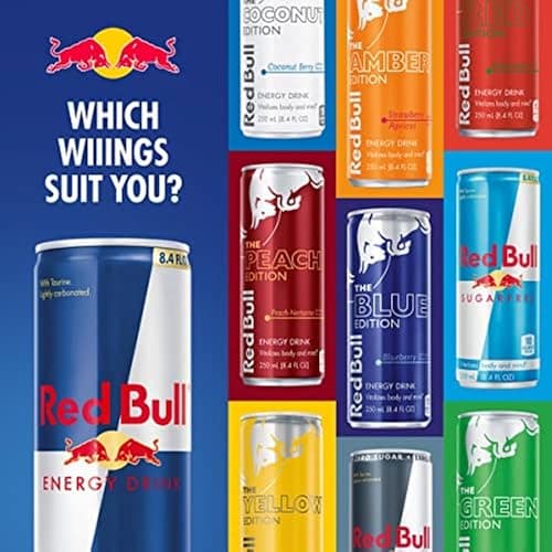 Red Bull Summer Edition Juneberry Energy Drink, 8.4 Fl Oz, 24 Cans thumbnail 10