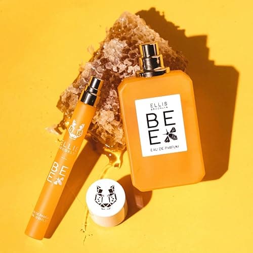 Ellis Brooklyn BEE Eau de Parfum for Women, 10ml / 0.33 fl oz | Honey Vanilla Gourmand Perfume with Sandalwood, Cocoa, & Dark Rum, Vegan, Cruelty-Free, Sustainable Ingredients thumbnail 6