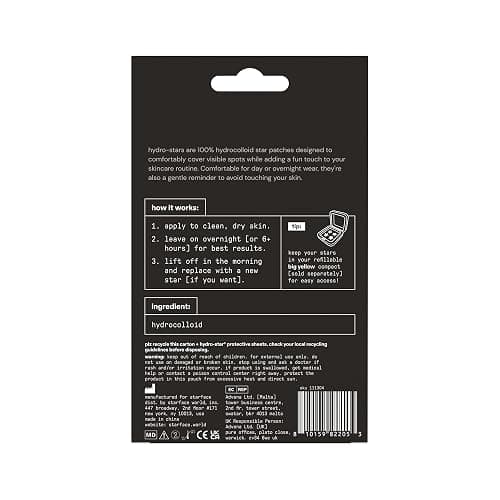 Starface Hydro-Star® Play Pimple Patch Refills, Hydrocolloid, Dermatologist Tested, Covers and Protects Visible Spots, Absorbs Pimple Gunk, Vegan and Cruelty-Free Skincare (36 Count) thumbnail 2