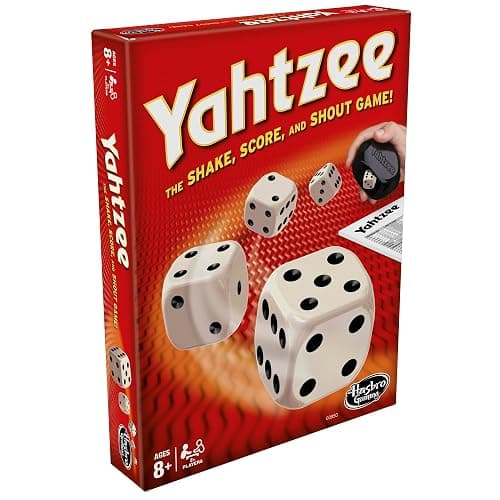 Hasbro Gaming Yahtzee Game, Fast-Playing Dice Games for Kids, Teens, and Adults, Strategy Games, Family Games for Kids, 2 or More Players, Ages 8 and Up thumbnail 4