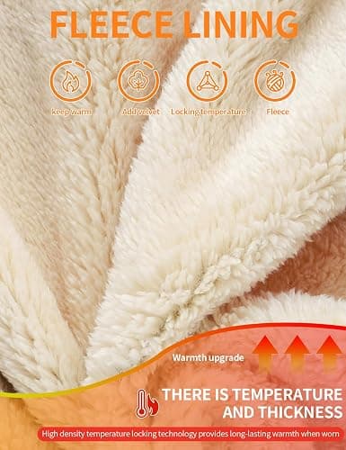 Gihuo Men's Winter Fleece Pants Sherpa Lined Sweatpants Active Running Jogger Pants thumbnail 2