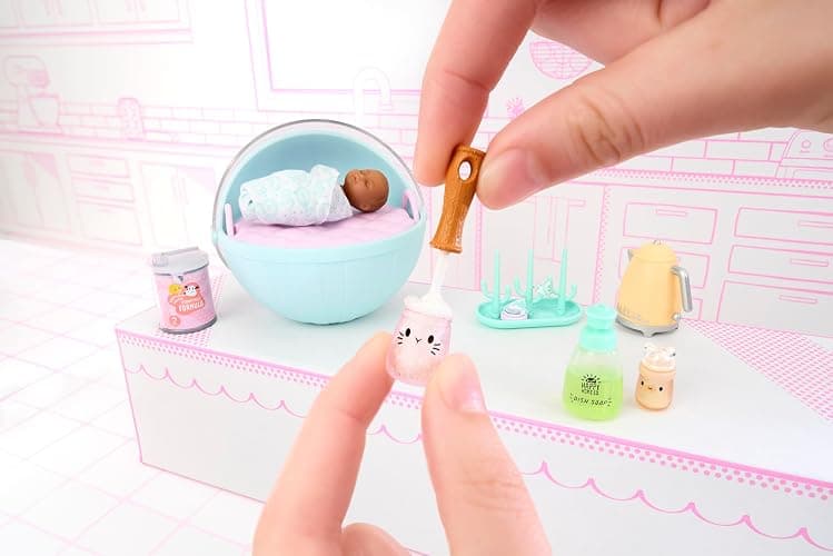 Make It Mini Real Baby Make It Mini Baby Food (2 Pack) Mini Collectibles - Blind Pack, DIY, Realistic Miniature, Playset, Bottles, Replica Food, Collectors, Girls Toys, Gifts 8+, NOT Edible thumbnail 5