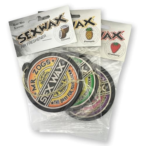 Sex Wax Air Freshener (3-Pack, Assorted, C/P/S) - Image 1