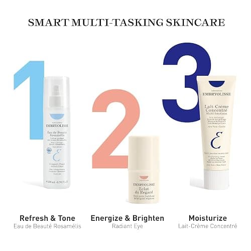 Embryolisse Lait-Crème Concentré, Multifunction Daily Moisturizer, Primer, and Makeup Remover, Suitable for All Skin Types. French Face Cream With Shea Butter & Aloe Vera - 1.01 Fl Oz (Pack of 1) thumbnail 5