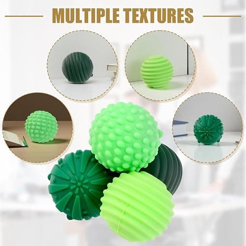 JISPUL Magnetic Sensory Fidget Balls, 8Pcs Magnet Balls Fidget Toys for Adults & Teens with ADHD, Autism, Anxiety, Weighted Magnetic Fidget Balls for Travel, Office & Stocking Stuffers thumbnail 6