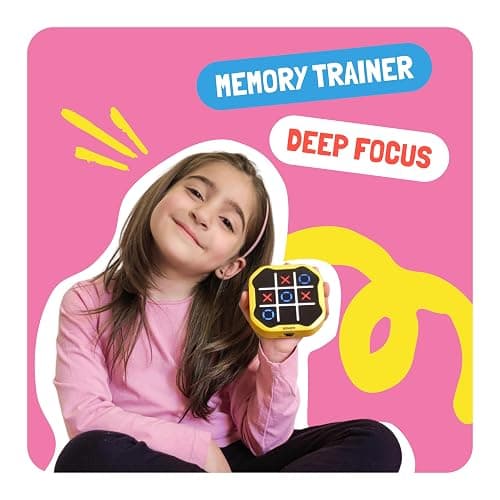 GiiKER Tic Tac Toe Bolt Game, Original 3-in-1 Handheld Puzzle Game, Portable Travel Games for Car Ride, Toys Gift Idea for Kids and Adults, Birthday Gifts for Boys Girls thumbnail 3