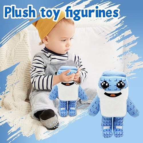 RWSEFK Steal a Brainrot Plush Toys,Adorable Brainrot 67, Stuffed Animal Plushies for Game Fans（Tralalero Tralala） thumbnail 5