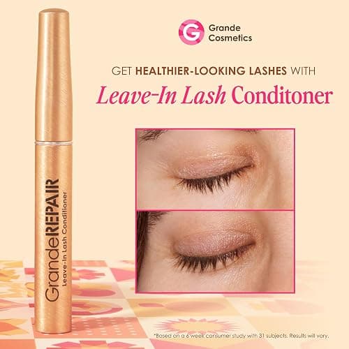 Grande Cosmetics Mini Lash & Brow Lineup Gift Set, 3 Piece Travel Kit | GrandeLASH-MD, GrandeBROW & GrandeREPAIR for longer, thicker-looking eyelashes and fuller, bolder-looking eyebrows thumbnail 6