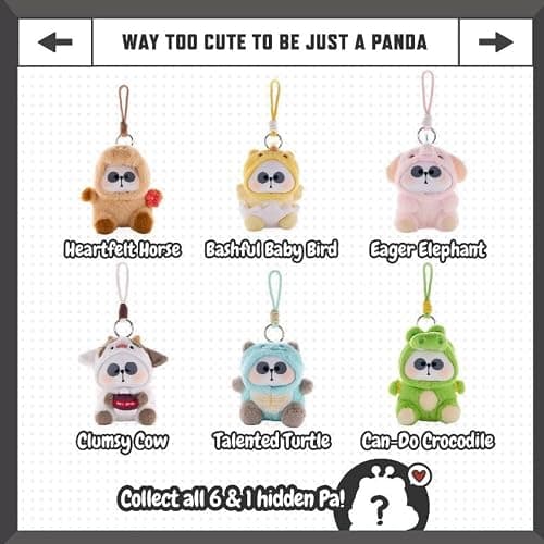 Mr. PA Animal Limited Company Plush Blind Box, Printed Closed Box | 1 plush Animal Limited Company series item in a printed closed box; fully assembled; package 4.53 x 3.94 x 7.17 in; 8+ Years thumbnail 4