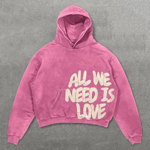 Dynict Unisex Y2K Colorful Sweatshirt Hip Hop Letter Print Oversize Hoodie Casual Baggy Harajuku Gothic Pullover Hoodie thumbnail 3