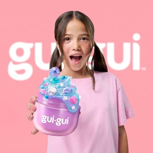 Gui Gui Slime Kit - Scented Slime 2-Pack Bundle, Clear & Gloss, 5 Step DIY Process to Customize Your Ultimate Slime Glow-Up, Resealable and Reusable Container, ASMR Experience thumbnail 2