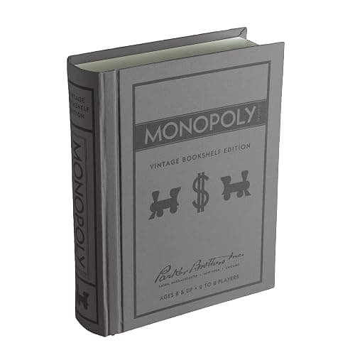 WS Game Company Monopoly Vintage Bookshelf Edition - Image 1