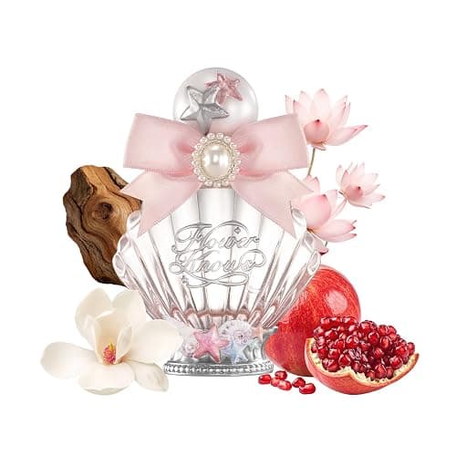 Flower Knows Shell's Jewel Perfume,Eau de Parfum Fragrance for Women,Aquatic Fruity Floral Scent With Notes of Apple,Sandalwood,Galbanum,Clean & Vegan Essential,1.67 fl.oz(Crystal Apple) - Image 1