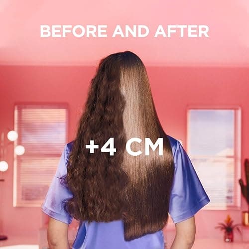 L'Oreal Paris Dream lengths Sleek Frizz Eraser Serum with Keratin and Castor Oil, 100 Milliliters thumbnail 6