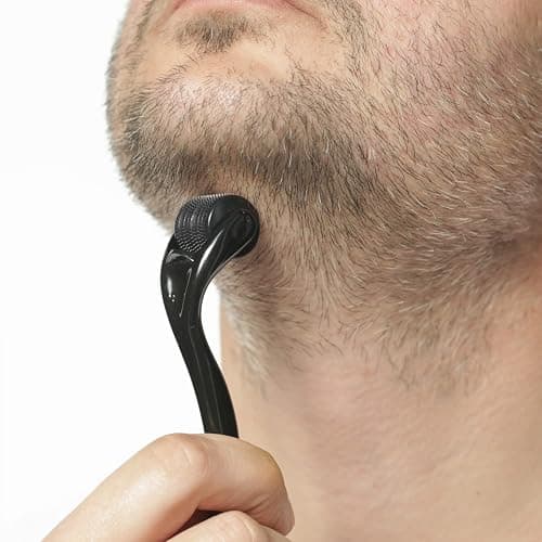 ROSELYNBOUTIQUE Derma Roller for Hair Beard Facial Skin Face 540 Titanium Microneedle - At-Home Beauty Instrument - Holiday Gift for Men Women thumbnail 7