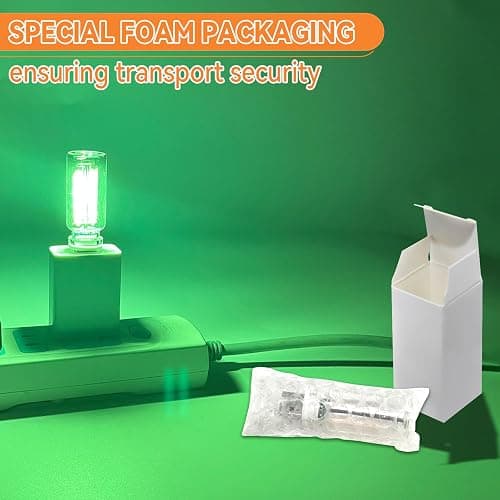 8Pcs USB LED Car Interior Atmosphere Light, Mini Retro Car Lamps USB Plug-in Glass Bottle Night LED Light thumbnail 3