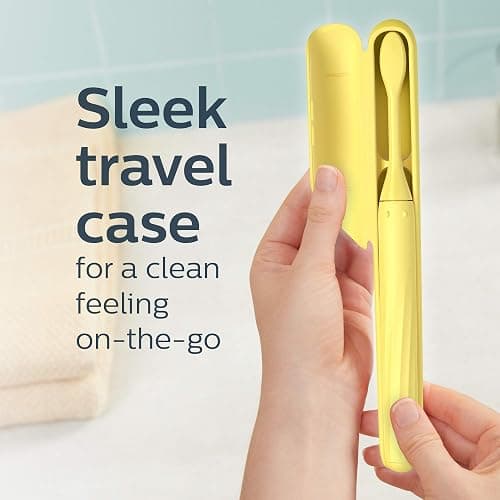 Philips Sonicare Battery Toothbrush, Mango Yellow, HY1100/02 thumbnail 6