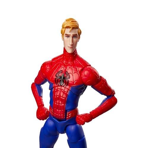 Marvel Legends Series Peter Parker, Spider-Man: Into The Spider-Verse Collectible 6 Inch Action Figure thumbnail 3