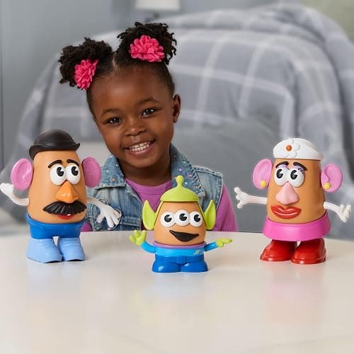Potato Head Toy Story Yam Fam Set with Mr, Mrs, and Alien Tot, Toddler and Preschool Toys for Girls and Boys Ages 2+ (Amazon Exclusive) thumbnail 4